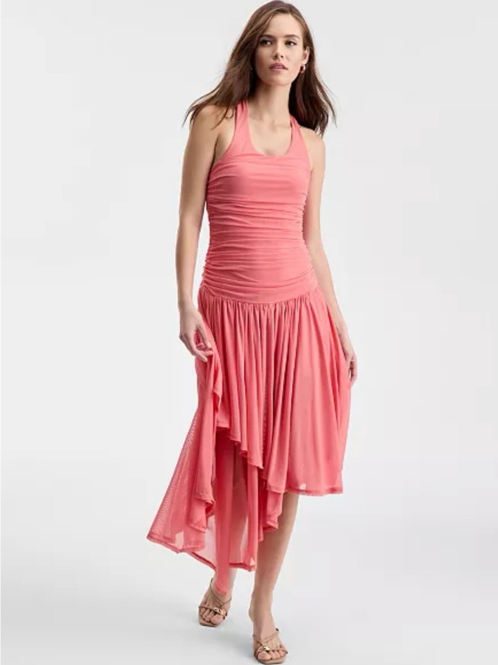 bar iii  mesh halter dress NWT sz S